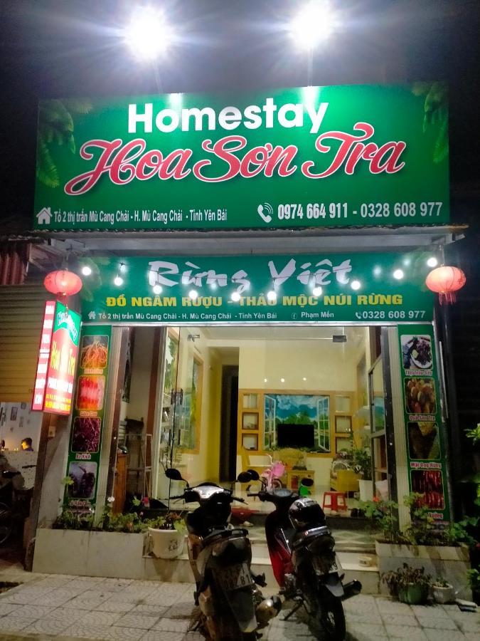 Hoa Son Tra Hotel Mu Cang Chai Eksteriør bilde