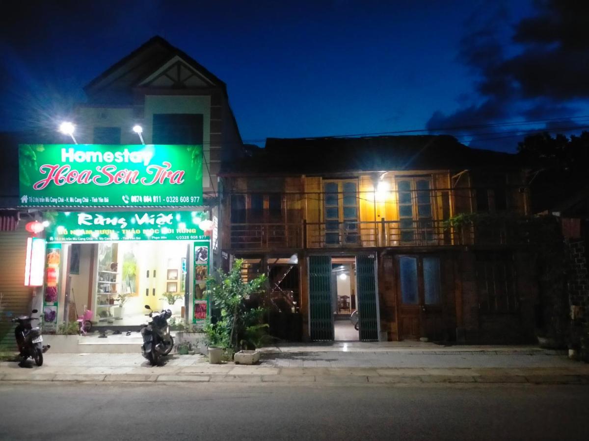 Hoa Son Tra Hotel Mu Cang Chai Eksteriør bilde