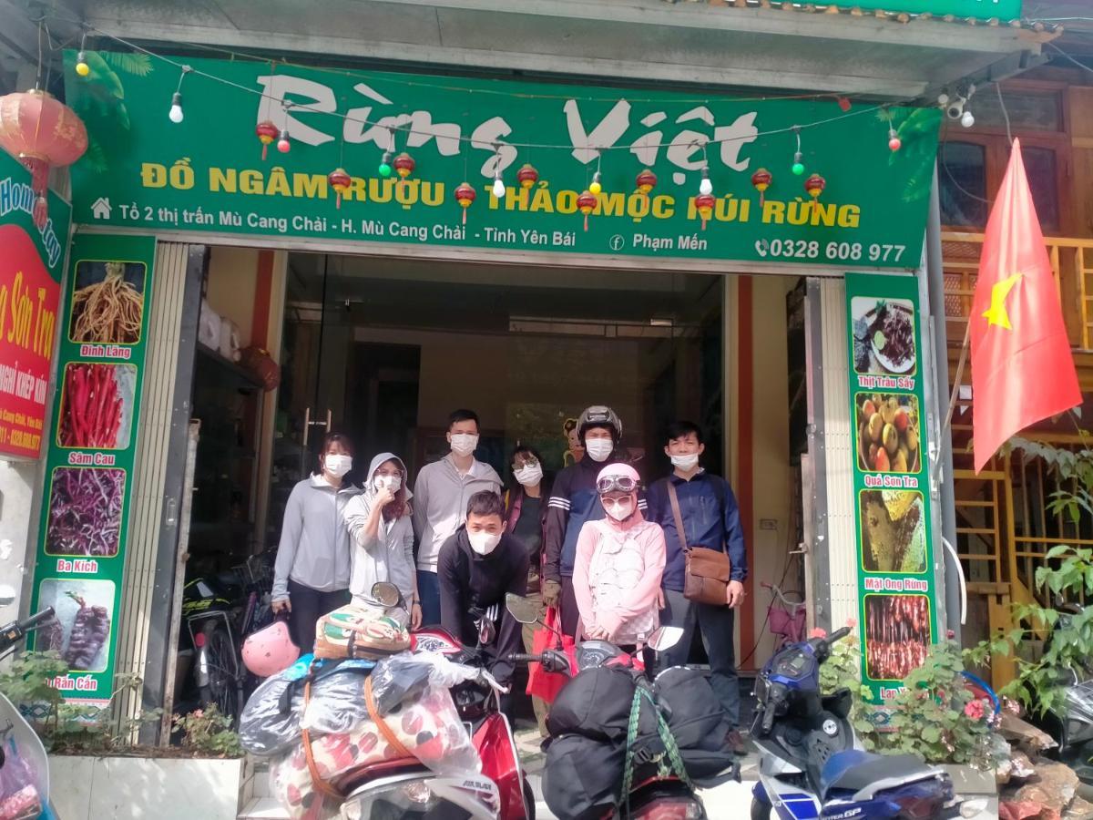 Hoa Son Tra Hotel Mu Cang Chai Eksteriør bilde