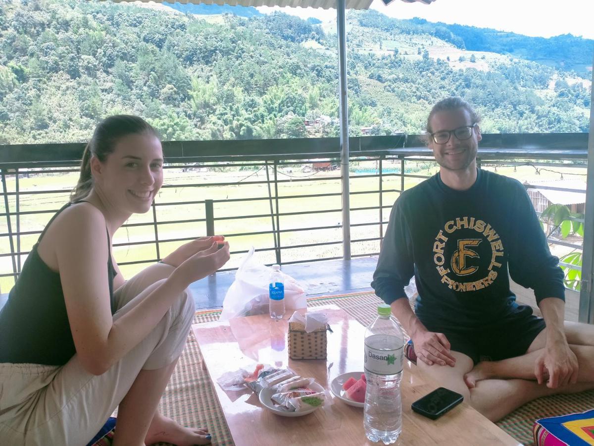 Hoa Son Tra Hotel Mu Cang Chai Eksteriør bilde